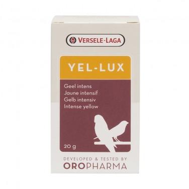 OROPHARMA - YEL-LUX อาหารเสริมนก เร่งสีเหลือง (20 g), Versele Laga