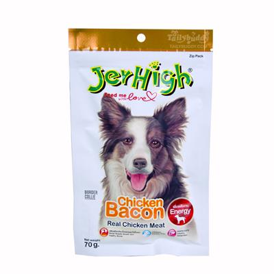 Jerhigh Chicken Beacon Stick เจอร์ไฮ สติ๊ก เบคอน ขนมสำหรับสุนัข เพิ่มพลังงาน (60g)