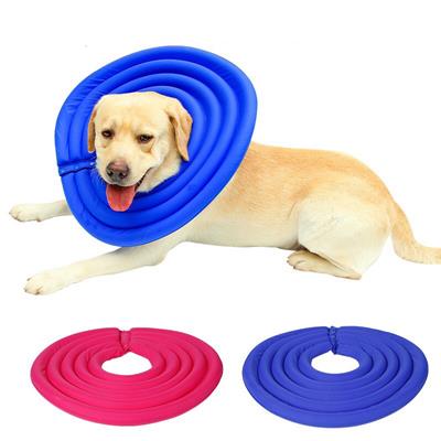 Petside Soft Collar for dog (XS, S, M, L, XL, XXL) (Randomed Colors Light blue, Pink)