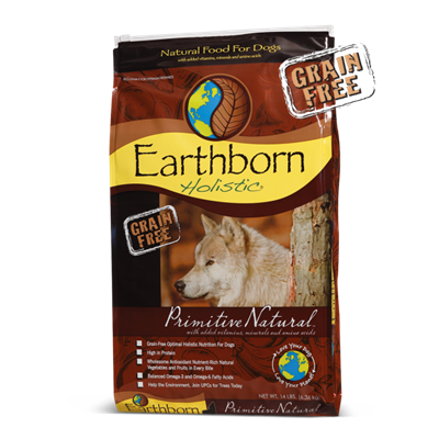 Earthborn Holistic Primitive Natural อาหารสุนัข สำหรับสุนัขโต - Grain Free (2.5kg, 6kg, 12kg)