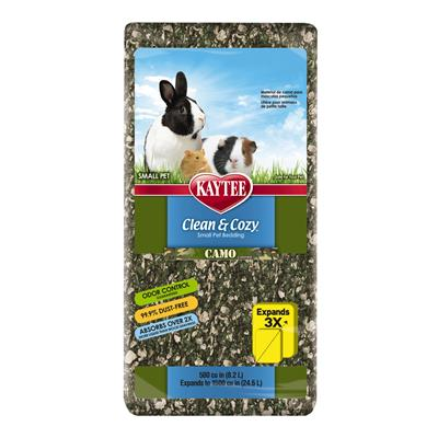 Kaytee Clean & Cozy Camo Bedding Odor control for Small Pet (1500 cu in)